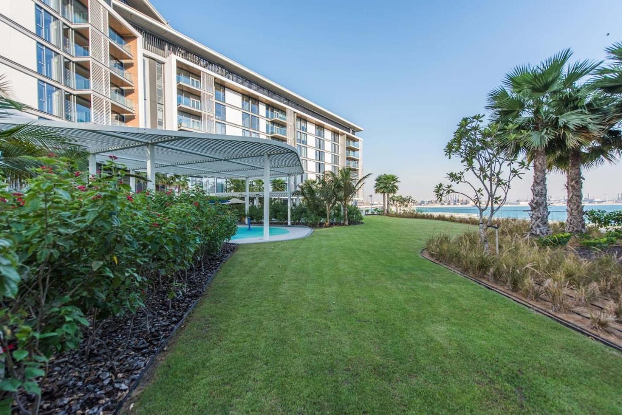 דובאי Luxe 3 Bedroom Oceanfront Apartment In The Heart Of Bluewaters Island מראה חיצוני תמונה